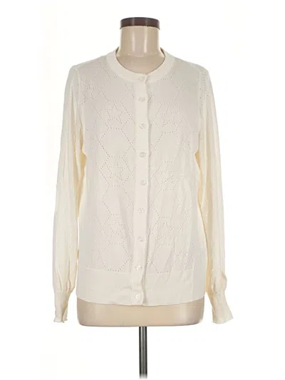 Pre-owned Torrid Cardigan Sweater In Ivory