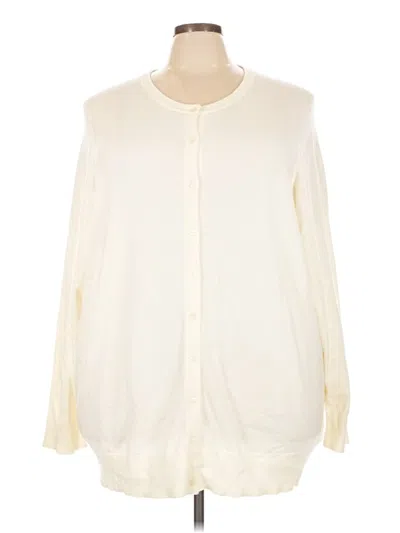 Pre-owned Torrid Cardigan Sweater In Ivory