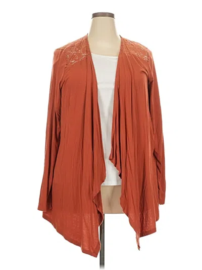 Pre-owned Torrid Cardigan Sweater In Orange