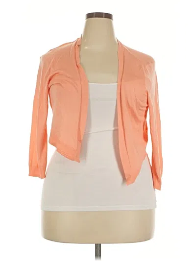 Pre-owned Torrid Cardigan Sweater In Orange
