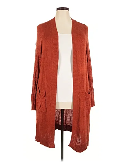 Pre-owned Torrid Cardigan Sweater In Orange