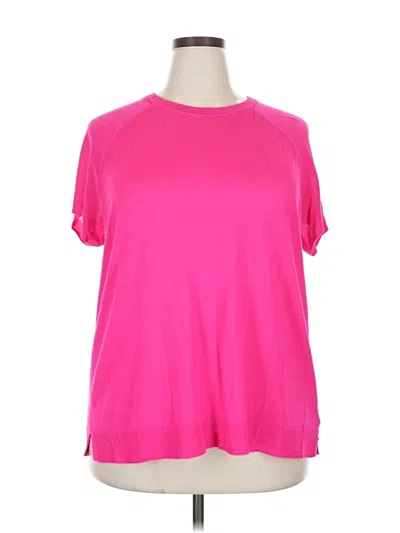 Pre-owned Torrid Cardigan Sweater In Pink