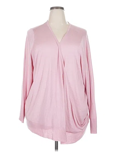 Pre-owned Torrid Cardigan Sweater In Pink