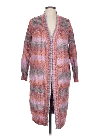 Pre-owned Torrid Cardigan Sweater In Pink
