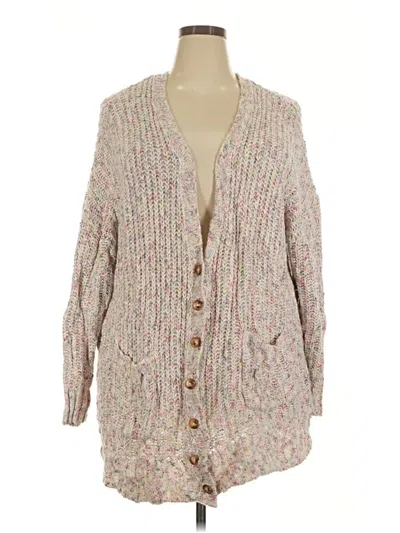 Pre-owned Torrid Cardigan Sweater In Pink