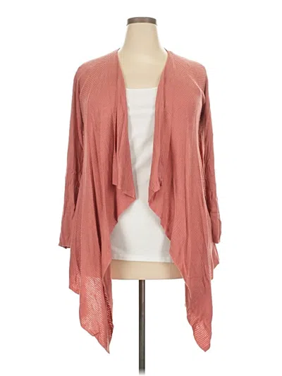 Pre-owned Torrid Cardigan Sweater In Pink