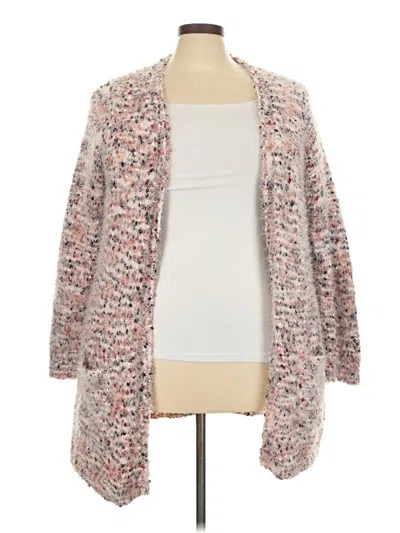 Pre-owned Torrid Cardigan Sweater In Pink