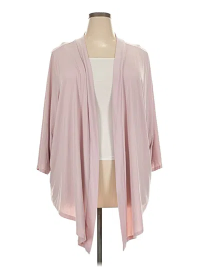 Pre-owned Torrid Cardigan Sweater In Pink