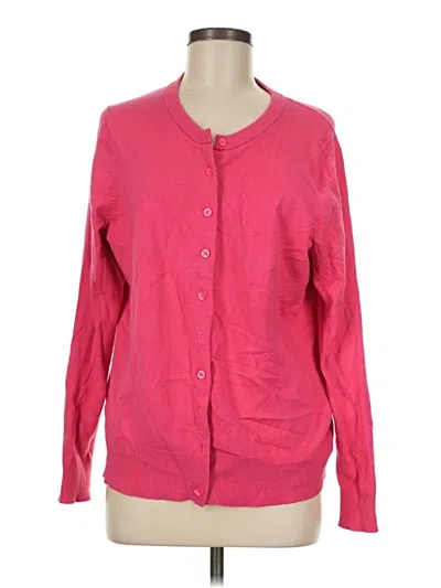 Pre-owned Torrid Cardigan Sweater In Pink