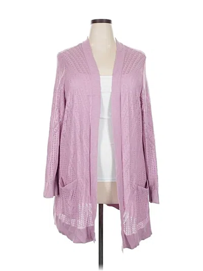 Pre-owned Torrid Cardigan Sweater In Pink