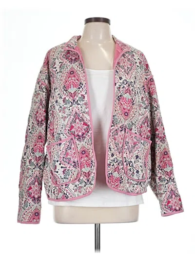 Pre-owned Torrid Cardigan Sweater In Pink