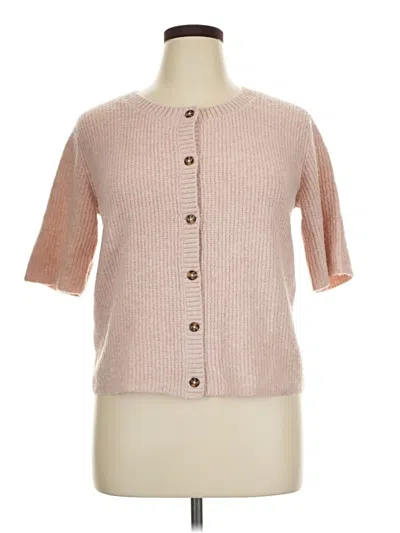 Pre-owned Torrid Cardigan Sweater In Pink