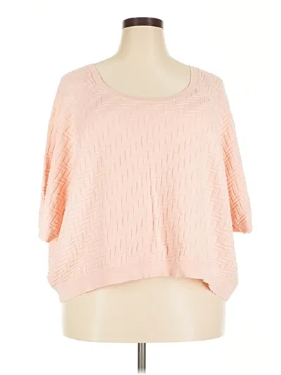 Pre-owned Torrid Cardigan Sweater In Pink