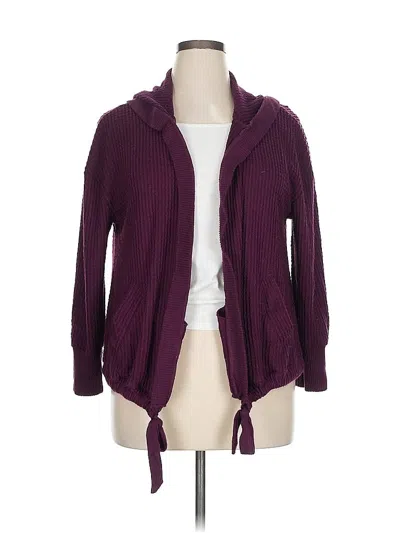 Pre-owned Torrid Cardigan Sweater In Purple