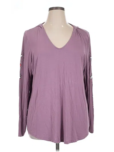 Pre-owned Torrid Cardigan Sweater In Purple