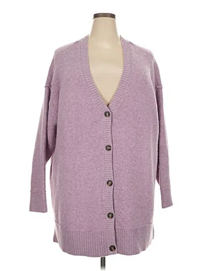 Pre-owned Torrid Cardigan Sweater In Purple
