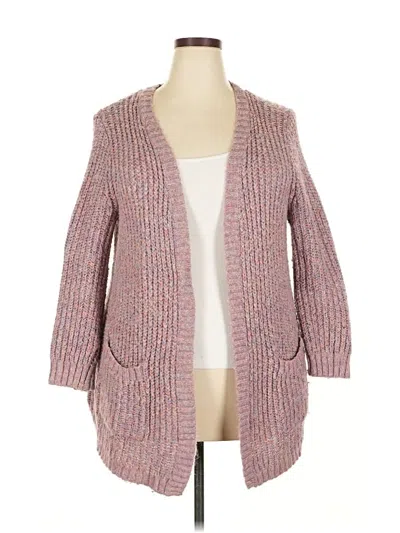 Pre-owned Torrid Cardigan Sweater In Purple