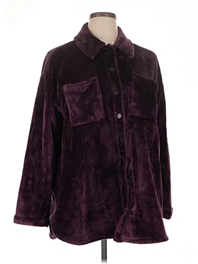 Pre-owned Torrid Cardigan Sweater In Purple