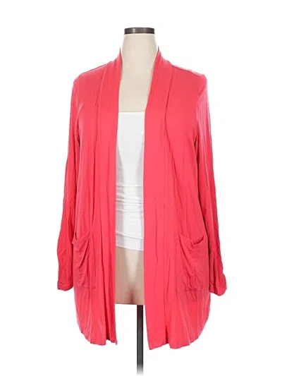 Pre-owned Torrid Cardigan Sweater In Red