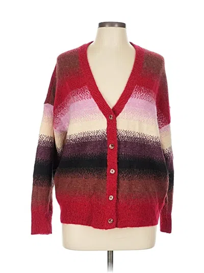 Pre-owned Torrid Cardigan Sweater In Red