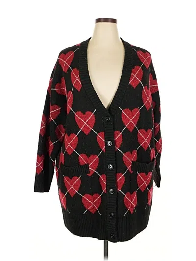 Pre-owned Torrid Cardigan Sweater In Red