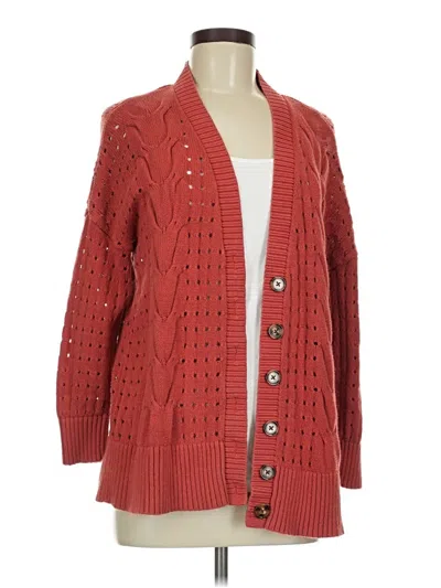 Pre-owned Torrid Cardigan Sweater In Red