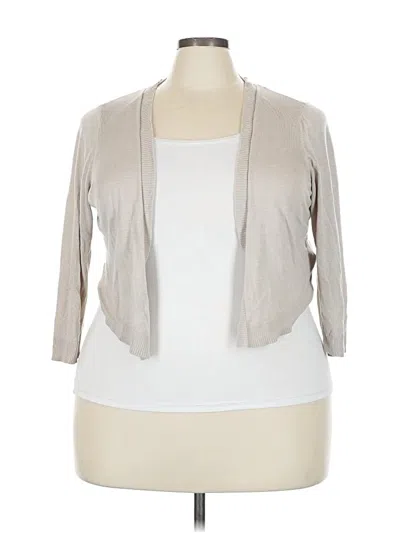 Pre-owned Torrid Cardigan Sweater In Silver