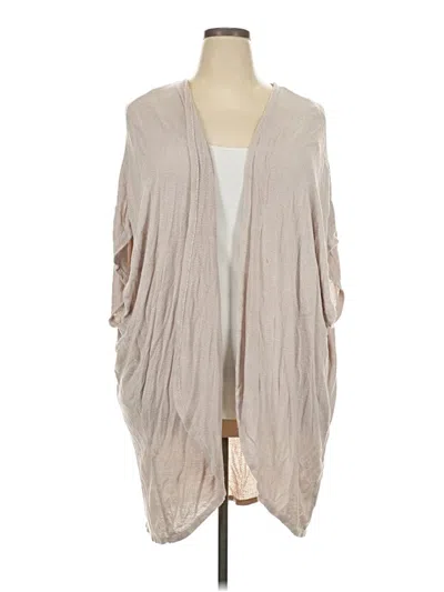 Pre-owned Torrid Cardigan Sweater In Tan