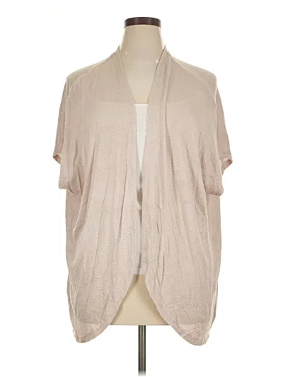 Pre-owned Torrid Cardigan Sweater In Tan