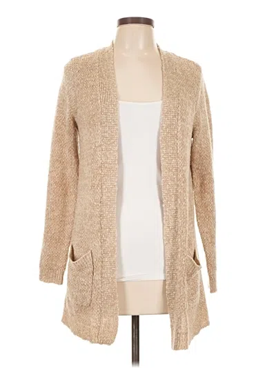 Pre-owned Torrid Cardigan Sweater In Tan