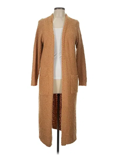 Pre-owned Torrid Cardigan Sweater In Tan