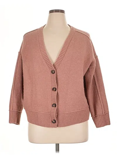 Pre-owned Torrid Cardigan Sweater In Tan