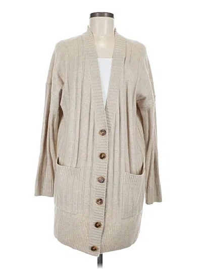Pre-owned Torrid Cardigan Sweater In Tan