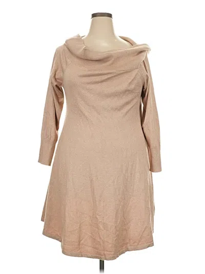 Pre-owned Torrid Cardigan Sweater In Tan