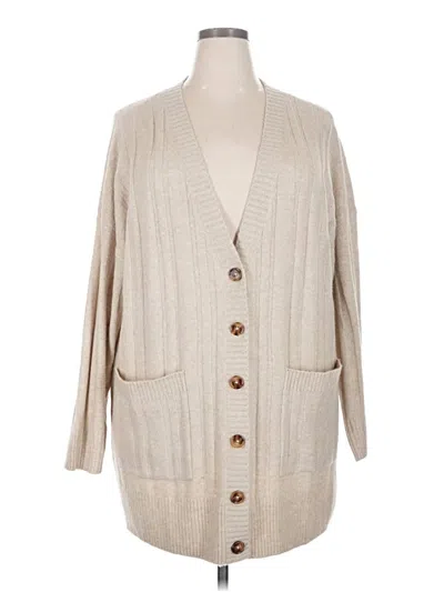 Torrid Cardigan Sweater In Tan