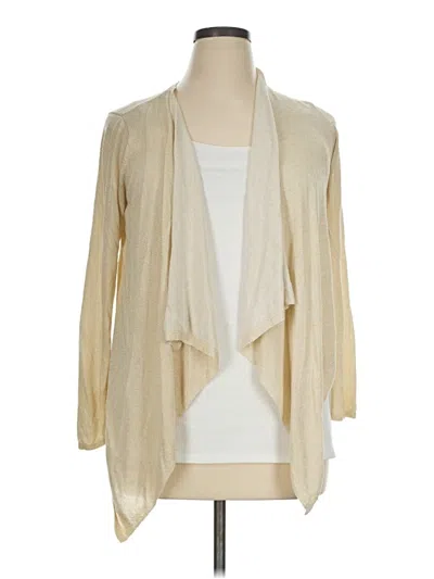 Pre-owned Torrid Cardigan Sweater In Tan