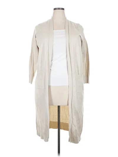 Pre-owned Torrid Cardigan Sweater In Tan