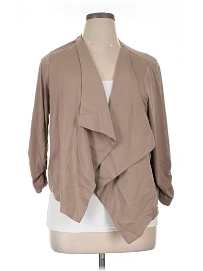 Pre-owned Torrid Cardigan Sweater In Tan