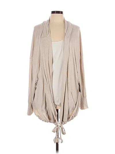Pre-owned Torrid Cardigan Sweater In Tan