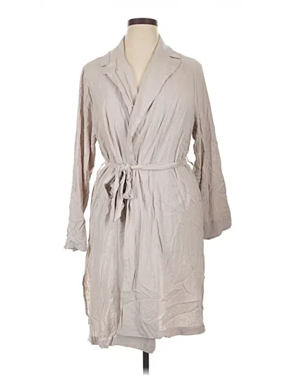 Pre-owned Torrid Cardigan Sweater In Tan