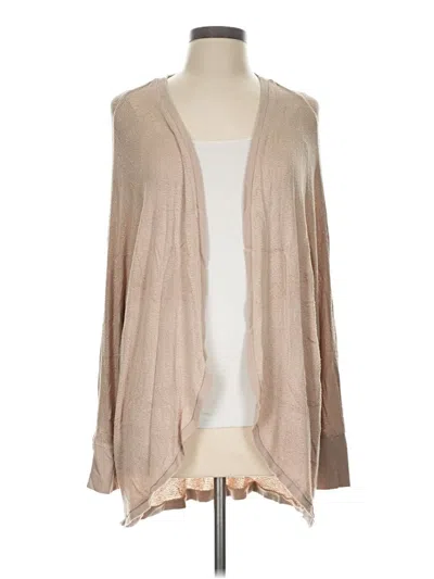 Pre-owned Torrid Cardigan Sweater In Tan