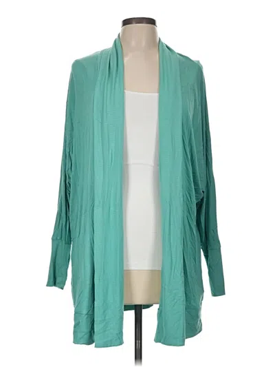 Pre-owned Torrid Cardigan Sweater In Teal
