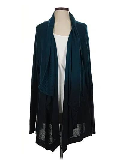 Pre-owned Torrid Cardigan Sweater In Teal