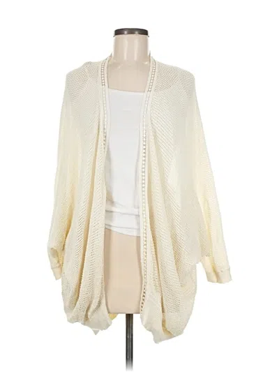 Pre-owned Torrid Cardigan Sweater In White