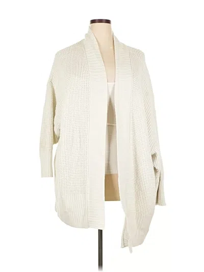 Pre-owned Torrid Cardigan Sweater In White
