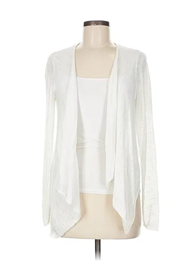 Pre-owned Torrid Cardigan Sweater In White