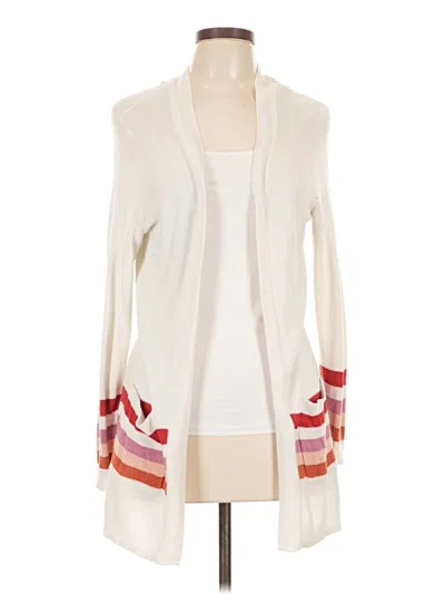 Pre-owned Torrid Cardigan Sweater In White