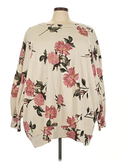 Pre-owned Torrid Cardigan Sweater In White
