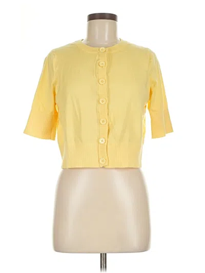 Pre-owned Torrid Cardigan Sweater In Yellow