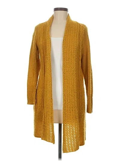 Pre-owned Torrid Cardigan Sweater In Yellow